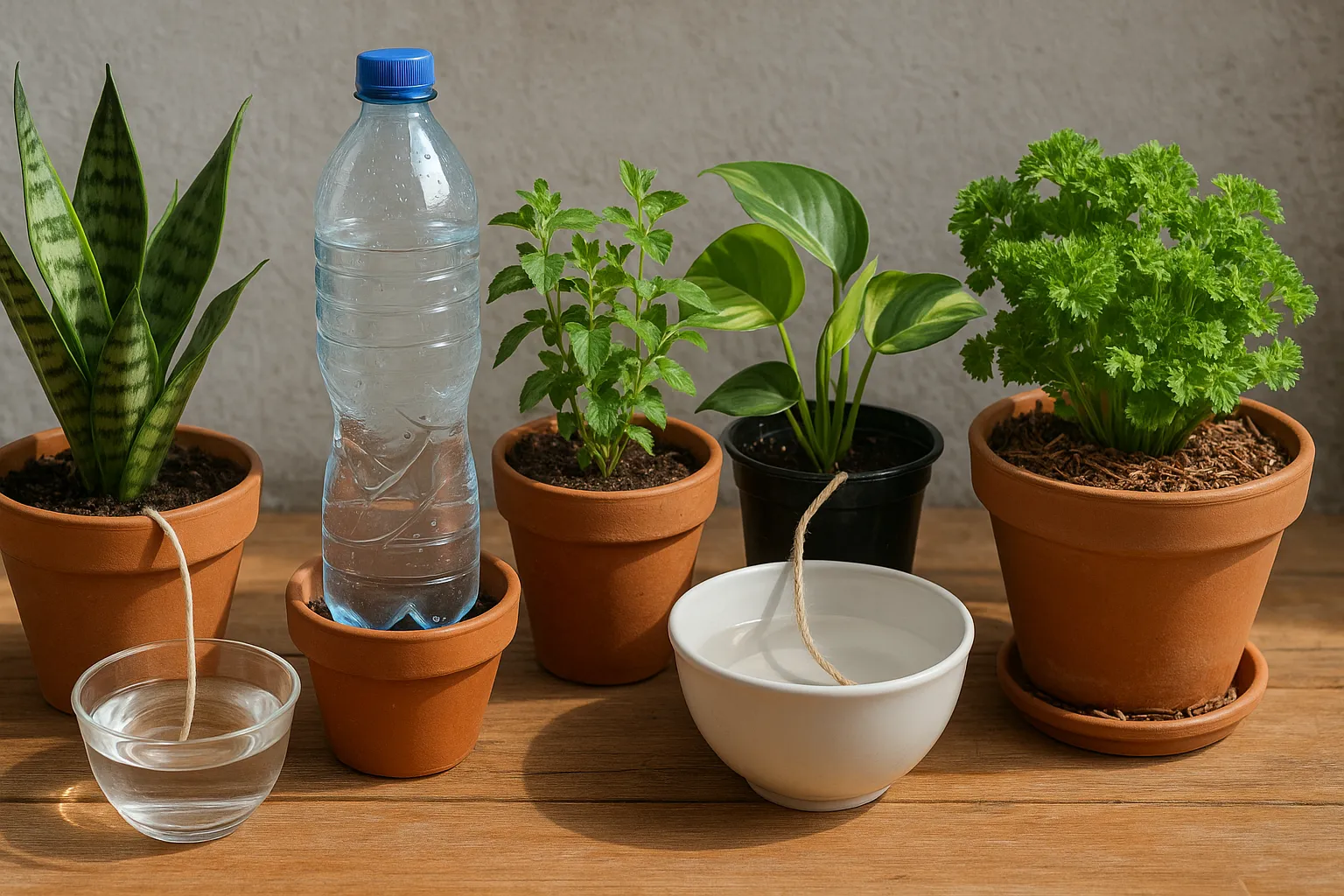 7 trucos caseros para regar las plantas de forma económica