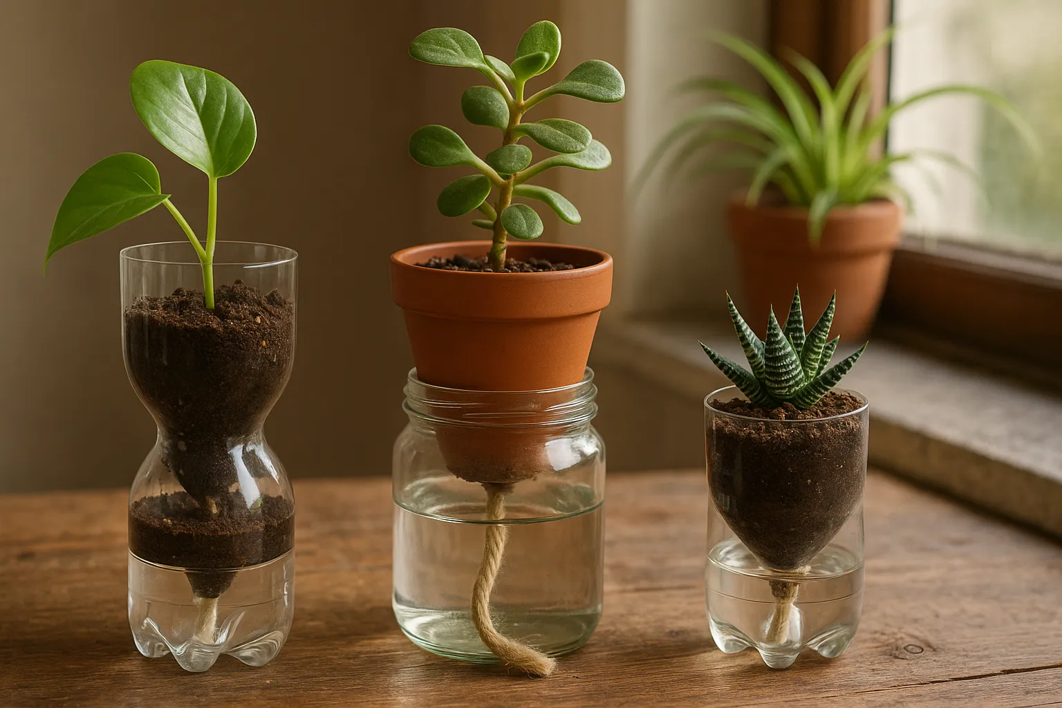 Cómo Hacer Macetas Autorriego con Cosas que Ya Tienes