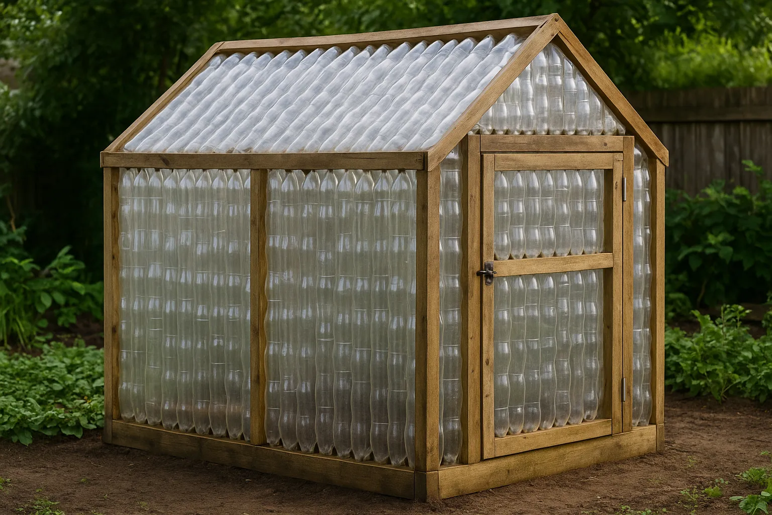 Cómo Hacer un Invernadero Casero con Botellas PET