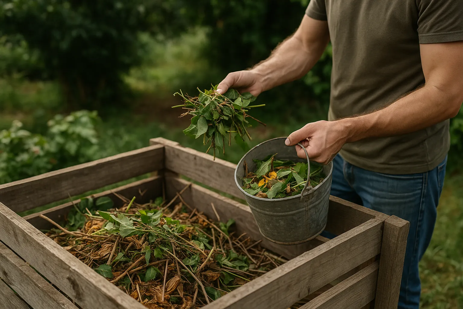 Cómo Reaprovechar Restos de Poda para Hacer Abono