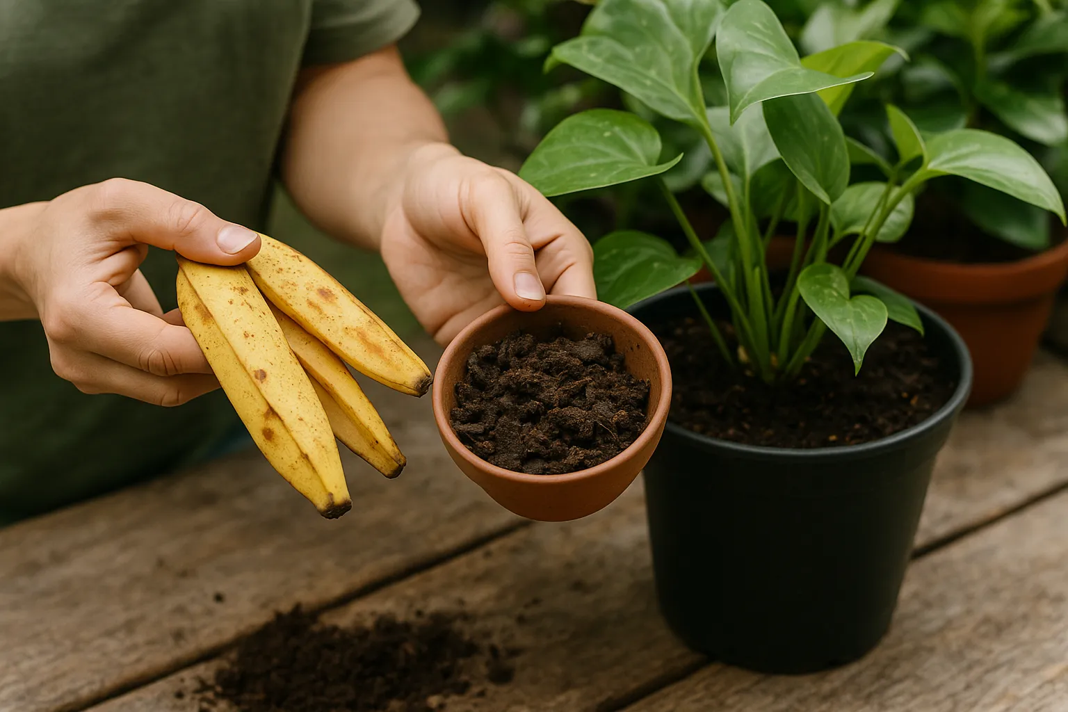 Cómo Usar Cáscara de Banana en las Plantas de Forma Correcta