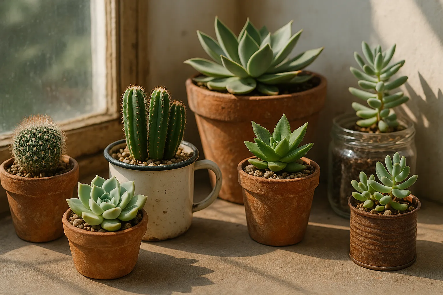 Guía Económica para Cuidar Cactus y Suculentas