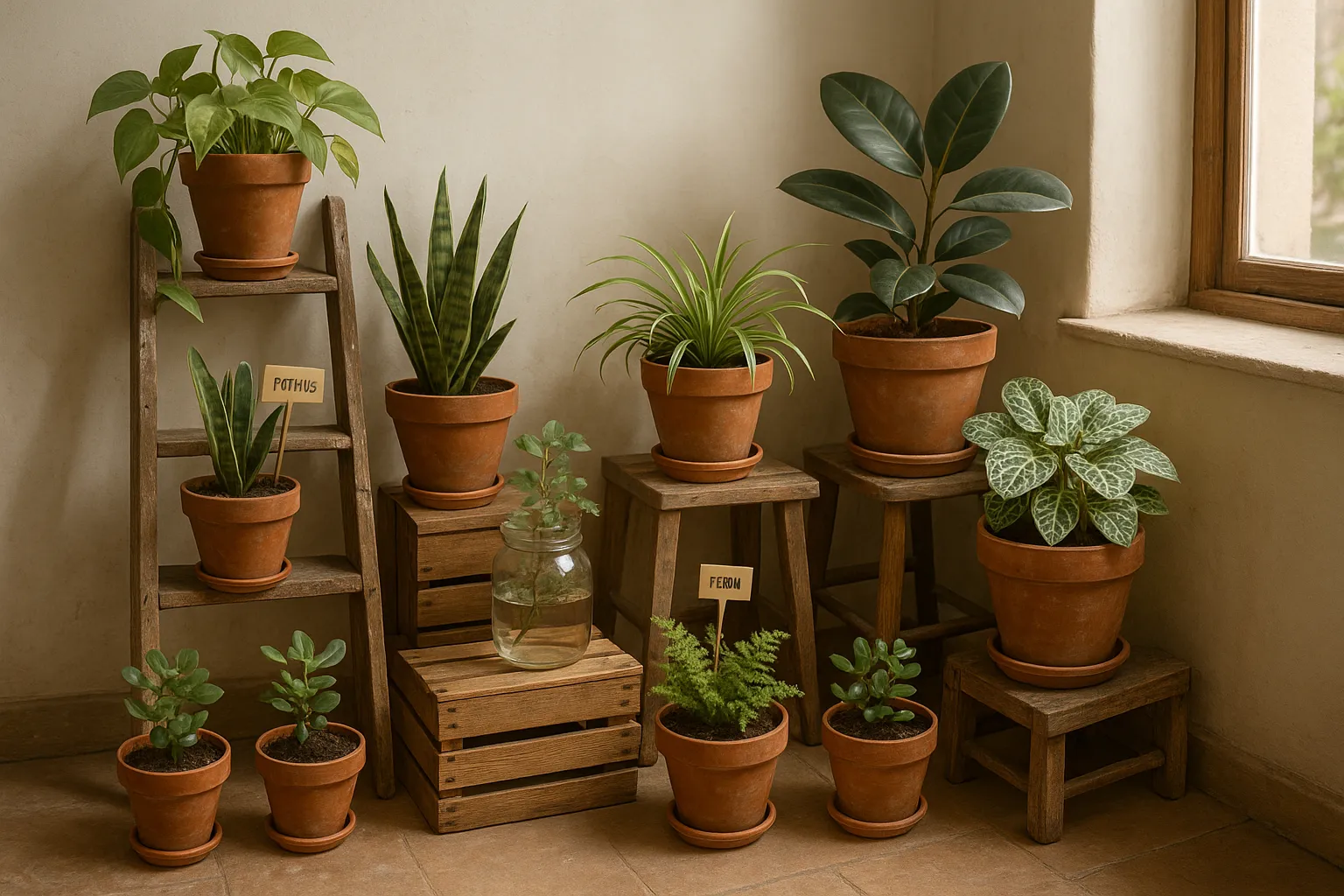 Guía para Principiantes Cómo Montar un Rincón Verde con Poco Dinero