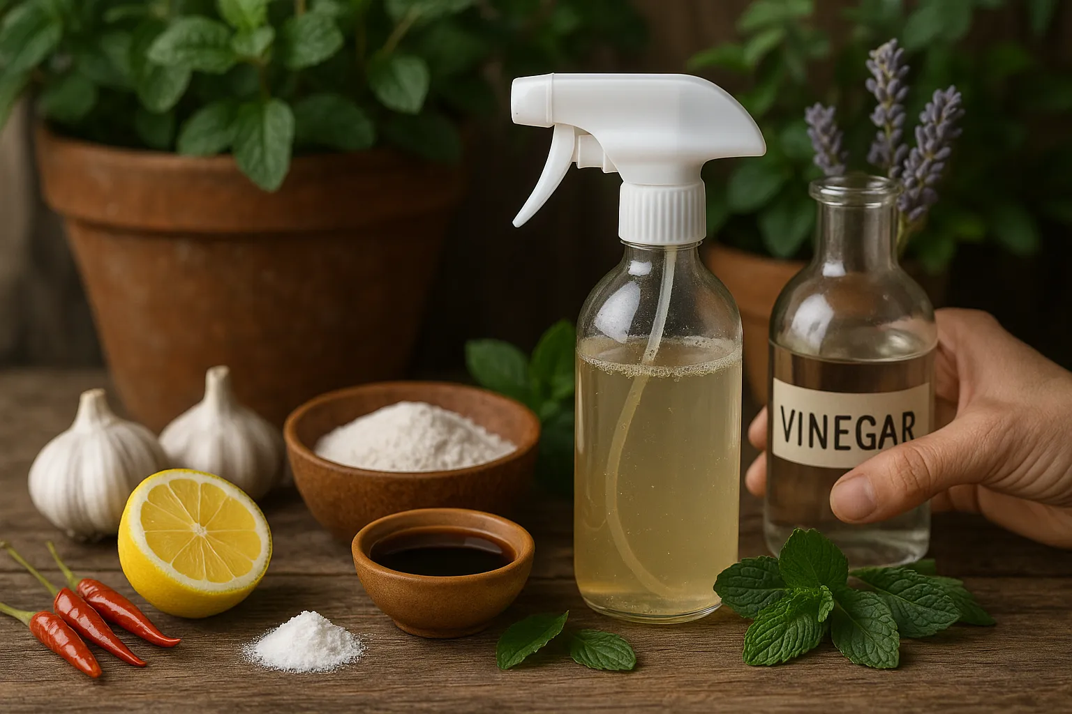 Recetas de Repelentes Naturales para Plantas